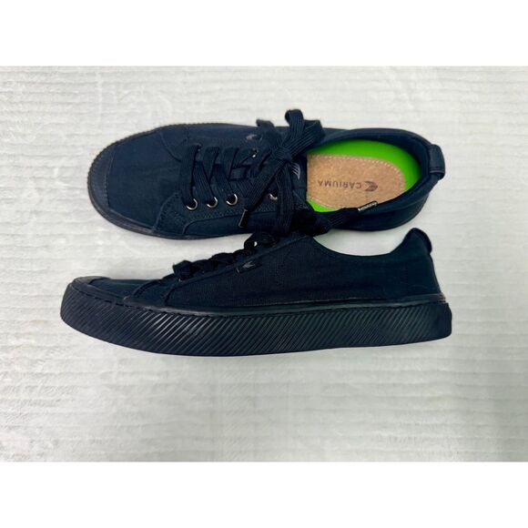 CARIUMA OCA Canvas Low Top Sneaker Black, Sz 9 - Picture 4 of 14